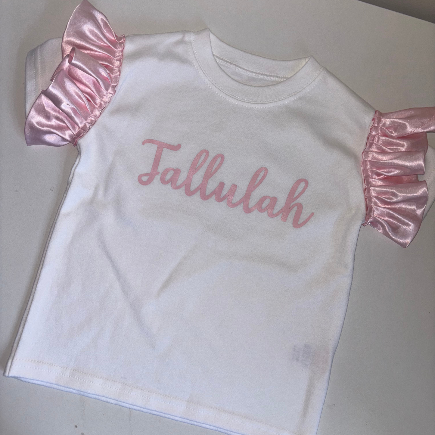 Frill sleeve top