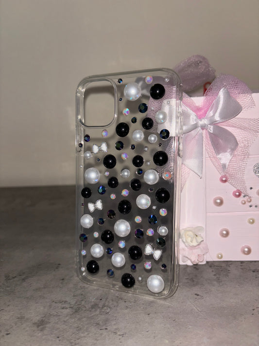 Pearls & bows phone case