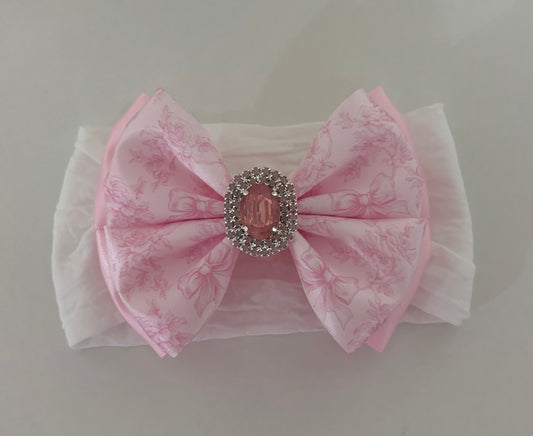 Aria Vintage Bow headband