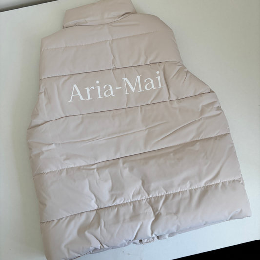 Bow design gilet
