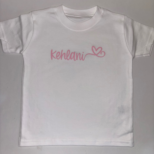 Personalised heart top