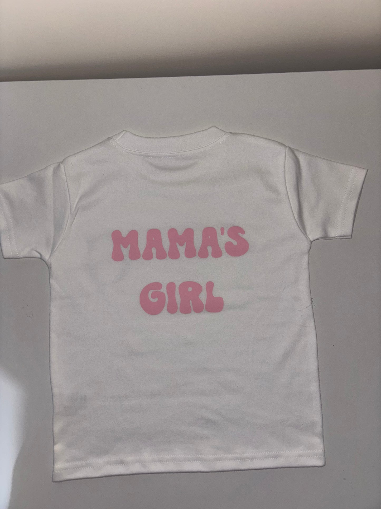 Mama's girl personalised t-shirt